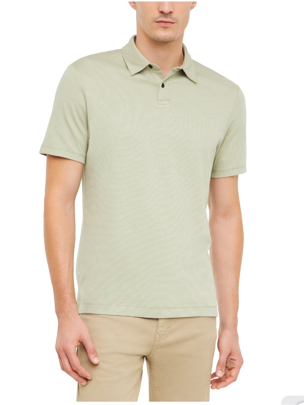 Banana Republic Men's Polo in Light Sage Green M